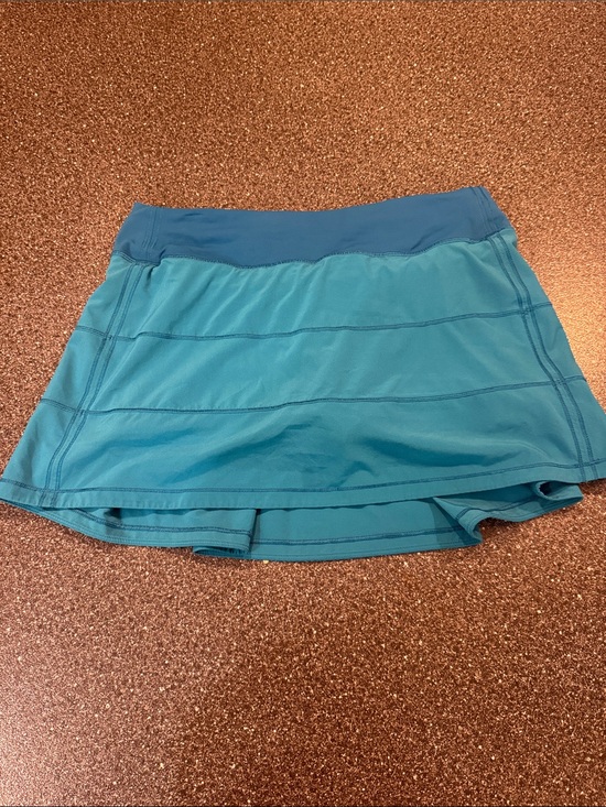 lululemon athletica Pants - Women’s lululemon athletica Teal Blue Athletic Skort - size 8 Tall